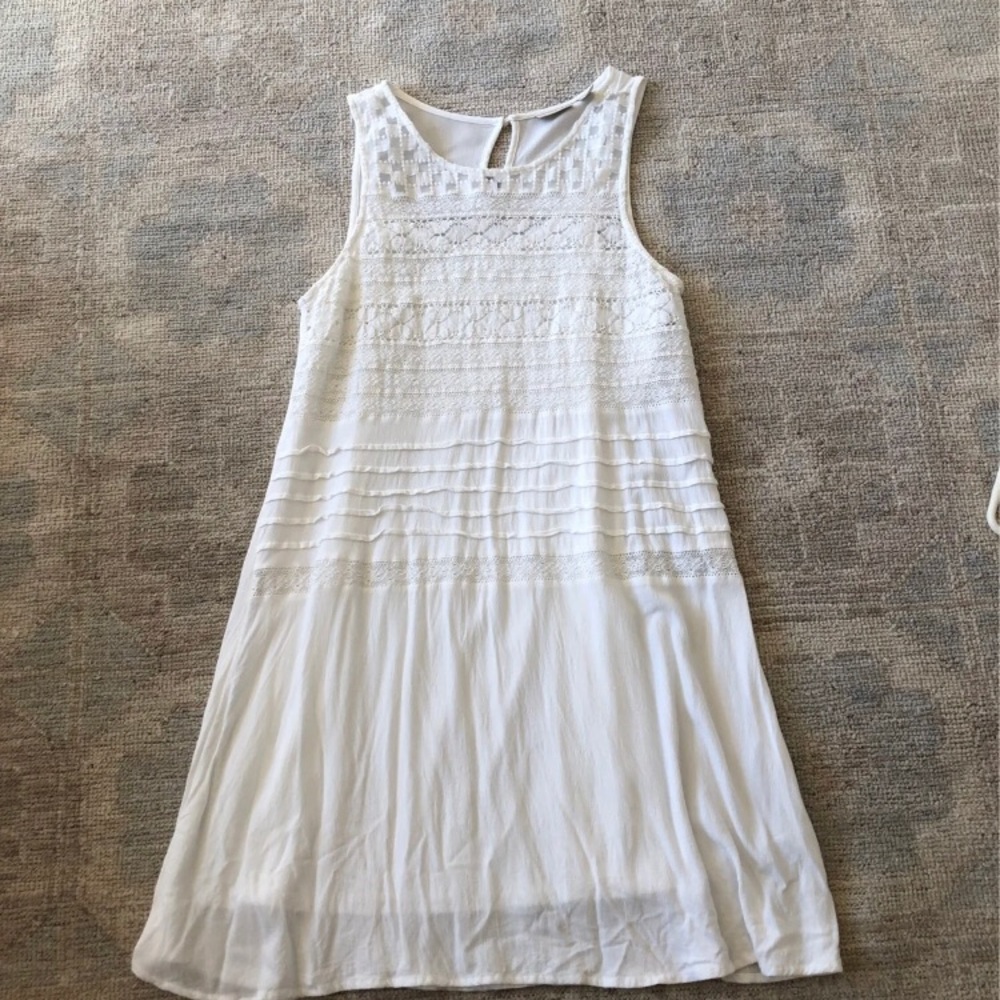 Hinge white dress small